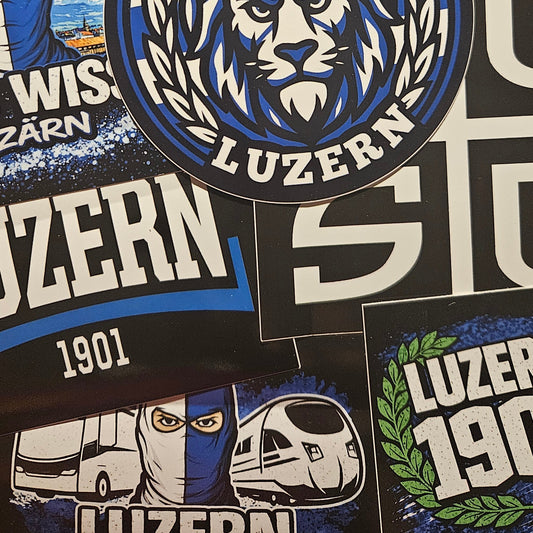FC LUZERN Sticker-Mix