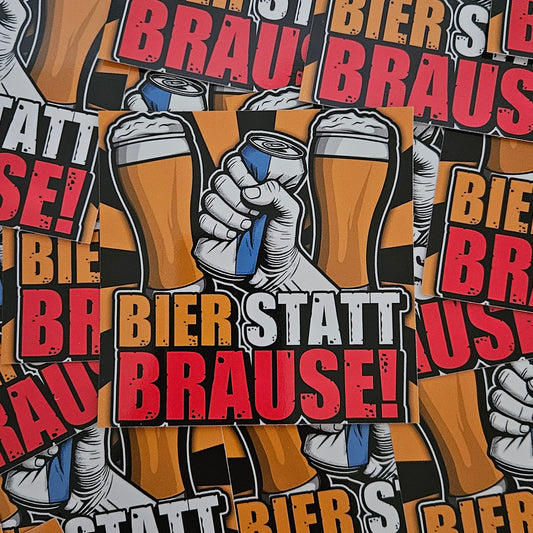 Bier statt Brause 50% Rabatt