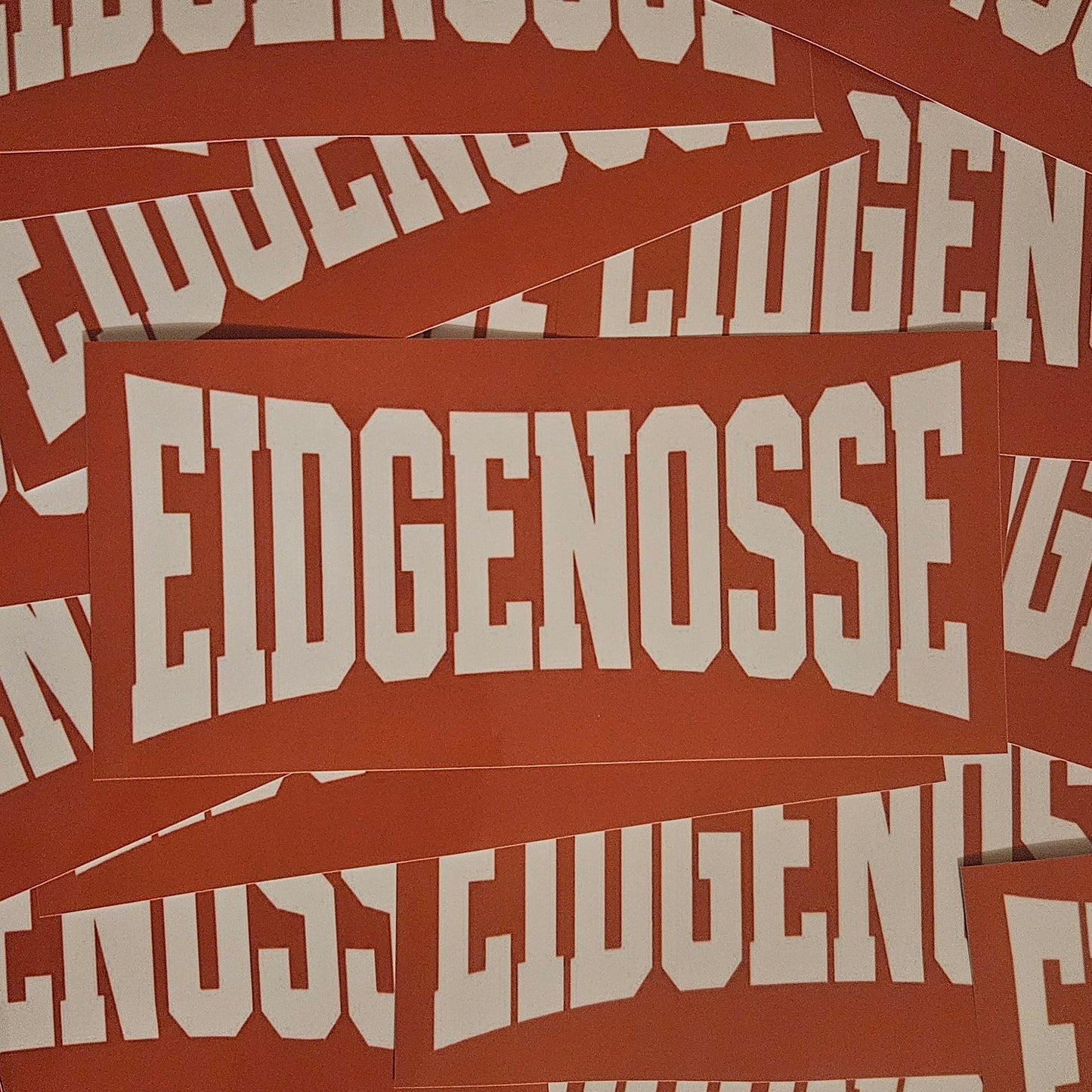 EIDGENOSSE XXL AUFKLEBER