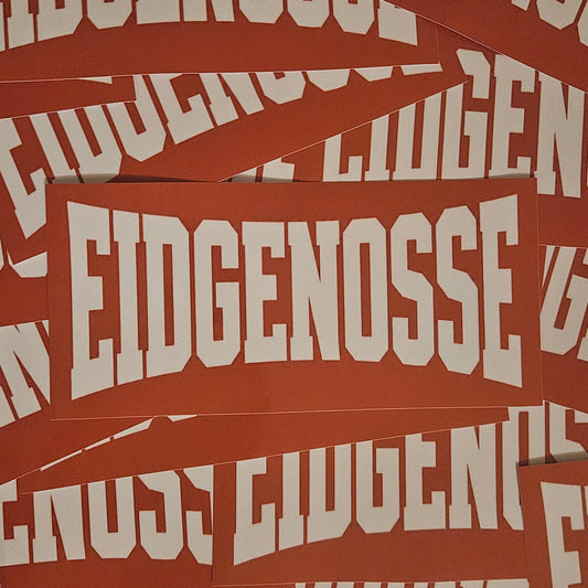 EIDGENOSSE XXL AUFKLEBER