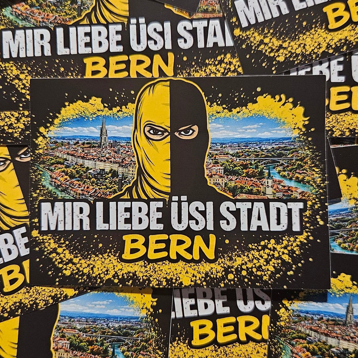 Bern Sticker Mir liebe üsi Stadt Bern | YB Sticker – stickerszene
